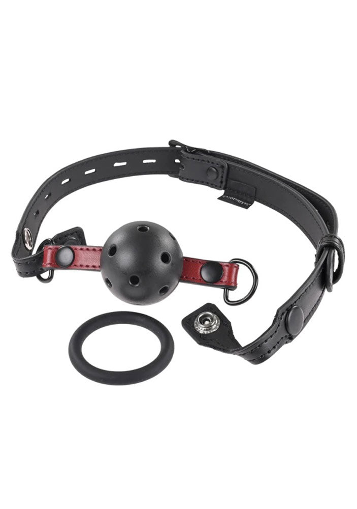 Saffron Interchangeable Gag - Black/red Black/red SS48027