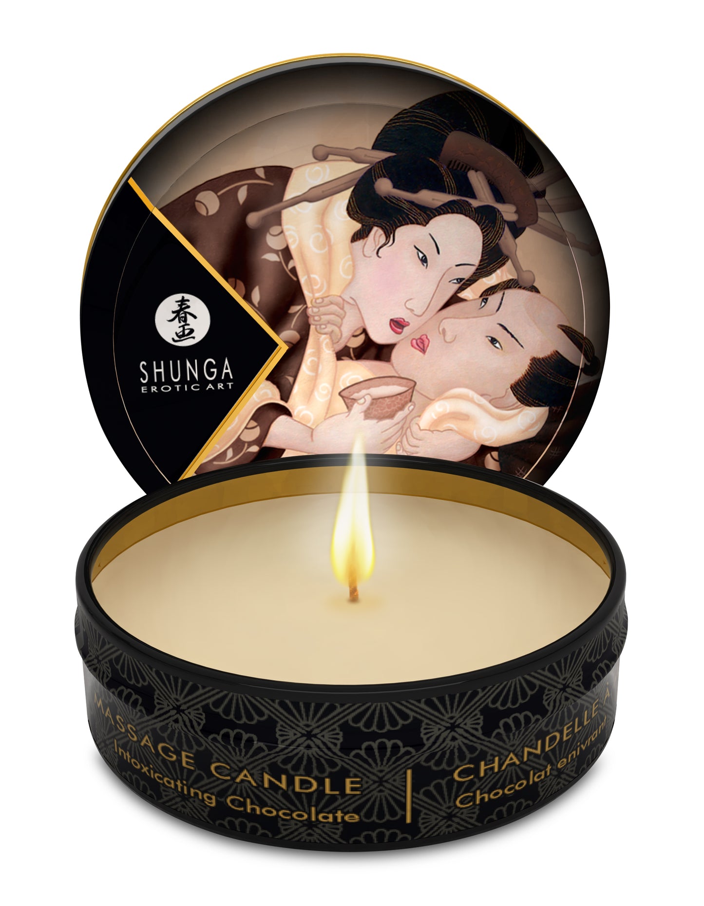 Mini Massage Candle - Excitation - Intoxicating Chocolate - 1 Fl. Oz. SHU4609